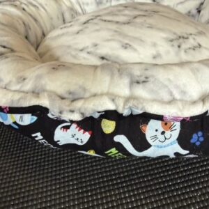 Black & White Cat Bed