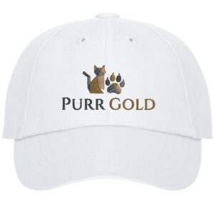 Purr Gold Hat - FREE SHIPPING