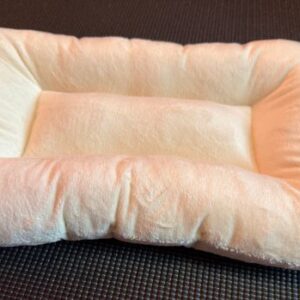 Cream Pet Carrier Pad for Cat or Small Dog