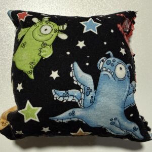 Monster Meow Crinkle Catnip Pillows